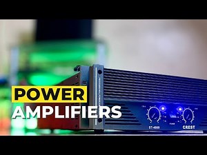 Power Amplifiers | Understanding Power Amplifiers used for Live Sound