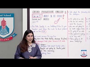 Class 5 - English - Unit 12 - Lecture 2 - words - Allied Schools