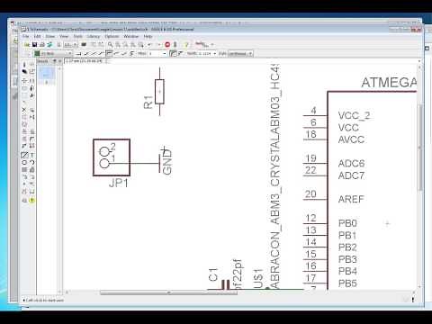 EAGLE HAB - Lesson 1 - ATMega328P Basics