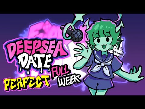 Friday Night Funkin' - Perfect Combo - Deep-Sea Date Mod + Cutscenes [HARD] (Good End)