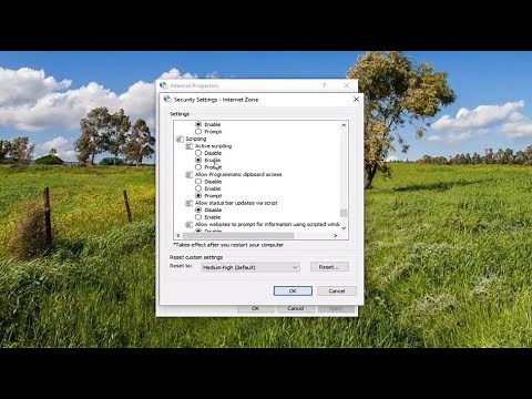 How to Disable JavaScript in Internet Explorer in Windows 10 [Tutorial]