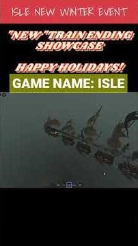 Isle Christmas event "NEW" Ending #winter #ending #game #isles #roblox #christmas