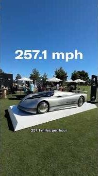When the fastest car in the world was an... Oldsmobile.