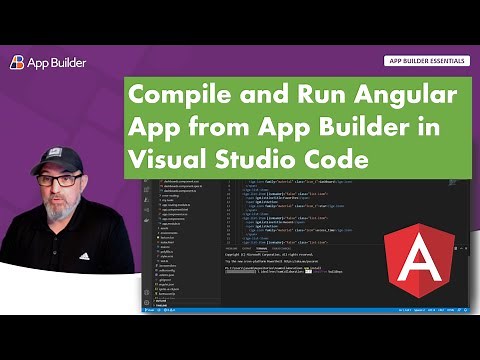 Use Visual Studio Code to Compile and Run Angular App from App Builder