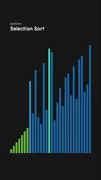 Selection Sort (30 Items) – Satisfying Sorting Animation