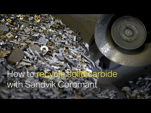 How to recycle solid carbide with Sandvik Coromant