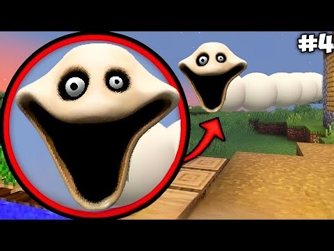 i Found Scariest ROBLOX HUNGRY WORM 😱 in Minecraft | Minecraft Horror |