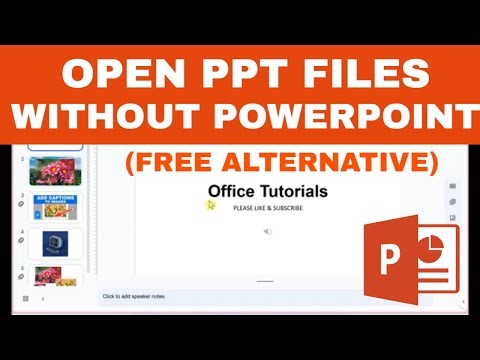 How to Open a PowerPoint File Without Using Microsoft PowerPoint (Free Alternative)