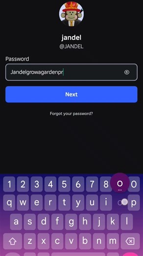 I got JANDEL password☠️#roblox