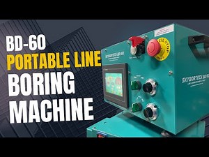 BD-60 Portable Line Boring Machine | Precision & Efficiency for Heavy Equipment
