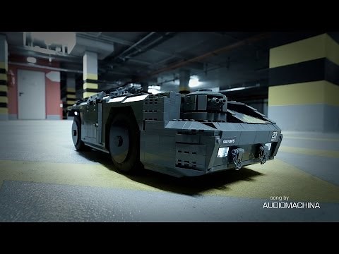 Lego Technic RC M577 APC from the Aliens movie [4K]