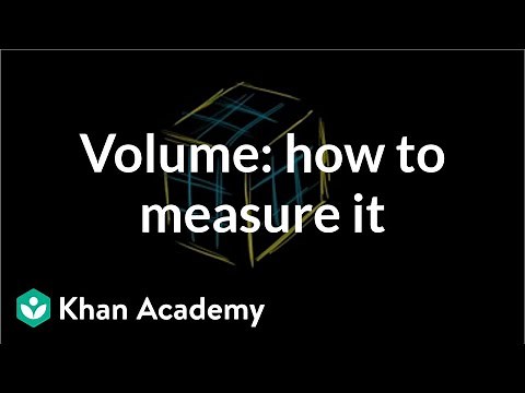 Volume: how to measure it | Measurement | Pre-Algebra | Khan Academy