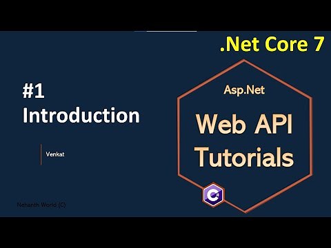 Part 1 Web/REST API Introduction || Asp.Net Core Web API Tutorials C#