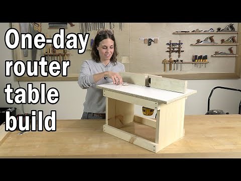 One-day router table build