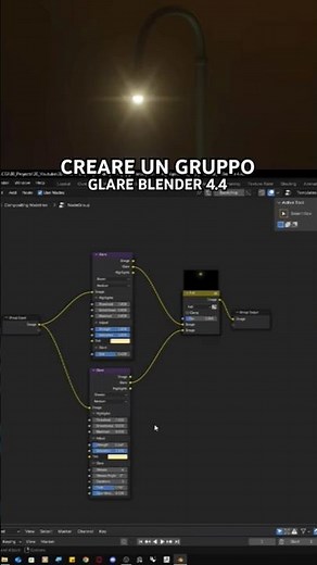 Glare Blender 4.4: How to Create a Node Group for Reuse in Other Projects
