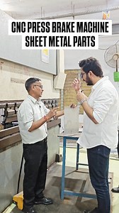 1M views · 3.8K reactions | CNC Press Brake machine ek advanced sheet...