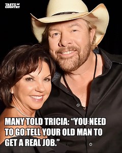 Thinking of Toby Keith's wife Tricia and their 3 kids today. Their love story is truly special. 😔 | Taste of Country