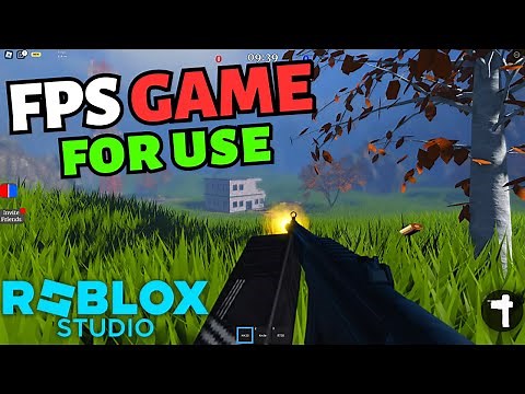 First Person Shooter Game - Roblox Studio - (FULL GAME FOR DOWNLOAD)