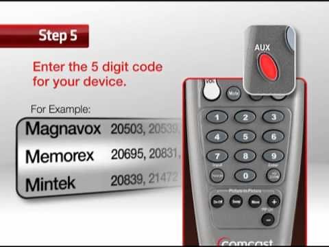 HOW TO PROGRAM YOUR XFINITY CUSTOM 3 UNIVERSAL REMOTE CONTROL