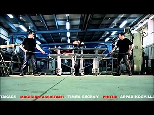 Cut in half illusion