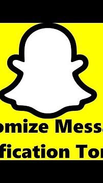 Customize Snapchat Notification Sound & Message Tones {Simple Method}