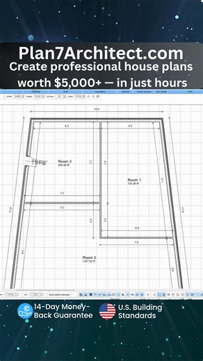 Easy to Use – with Professional Tools https://plan7architect.com Plan7Architect is an intuitive yet powerful 2D and 3D CAD software for creating professional house plans, floor plans, and architectural designs — without the complexity or expensive subscriptions of traditional programs. Designed for homeowners, builders, architects, and remodelers, Plan7Architect lets you plan, design, and visualize every aspect of your home or construction project in detail — from single-family houses and extens