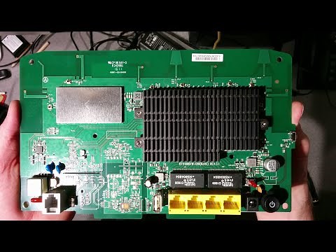 Inside the BT Smart Hub (BT Home Hub 6) router and how to open it.