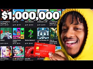 SPENDING $1,000,000 IN EVERY ROBLOX GAME