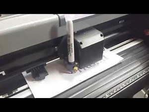 US Cutter Refine MH721 Vinyl Cutter with Flexisign 10 on Windows 7