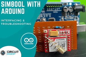 Interfacing GSM Module with Arduino to send SMS and make Calls