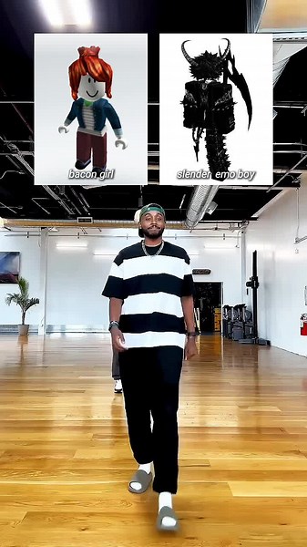 Emo vs Slender in Roblox: A Fun Showdown