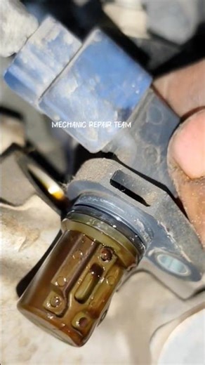 Cleaned Camshaft Position Sensors?😊👍#shorts