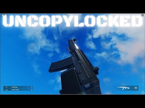 ROBLOX ADVANCED REALISTIC GUN SYSTEM UNCOPYLOCKED