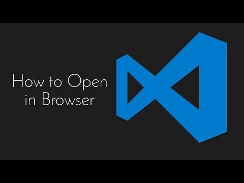 VS Code Open In Browser
