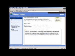 Installing updates on Windows Me (Millennium Edition) #1