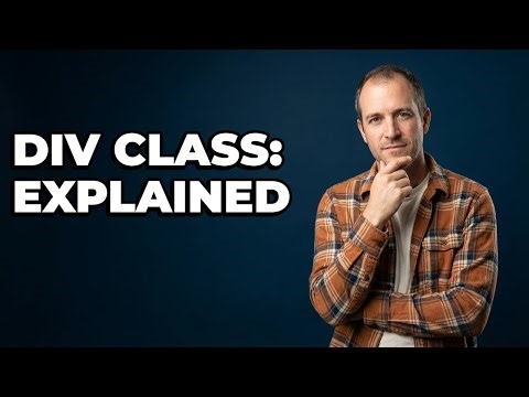 What Is The Purpose Of An HTML Div Class?