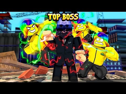FIGHTING The Villain's IMPOSSIBLE BOSS.. Using NEW SUPERPOWER! (Roblox)