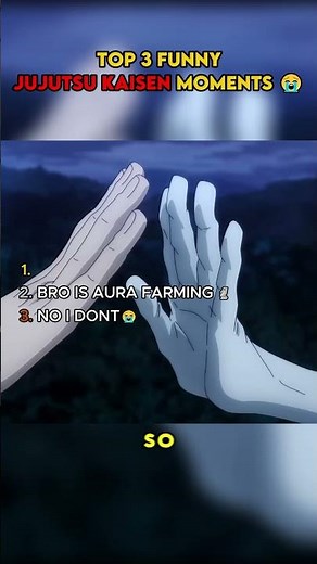 Top 3 FUNNIEST Jujutsu Kaisen Moments PT2 😂🔥