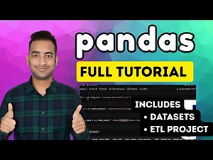 Complete Pandas Tutorial - Learn Pandas from Basics to Advanced! 🚀