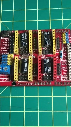 🎛️ Arduino Uno CNC Shield #diyprojects