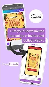 Finally, Canva Invitations with RSVP Tracking (send via WhatsApp, Email, iMessage etc)