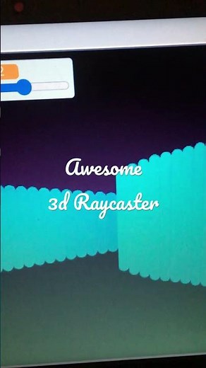 I made a 3D raycaster in Scratch