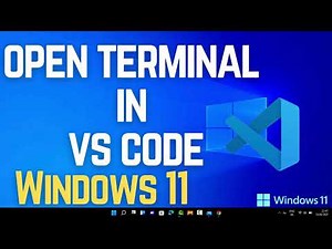 How to Open Terminal in VS Code on Windows 11
