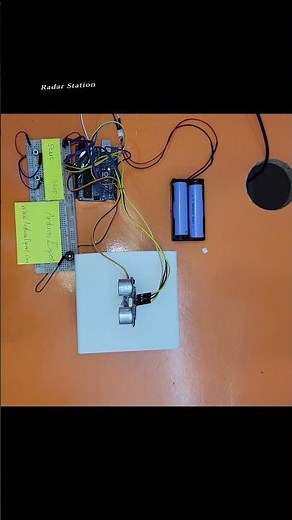 Arduino Radar System | Ultrasonic Sensor, Servo, LCD, Buzzer & LEDs | Enemy Detection Project