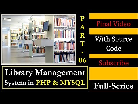 Library Management System Project In PHP And MYSQL In Hindi (Part-06)