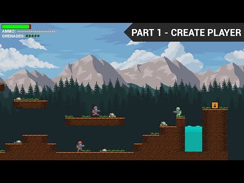 PyGame Scrolling Shooter Game Beginner Tutorial in Python - PART 1 | Creating the Player