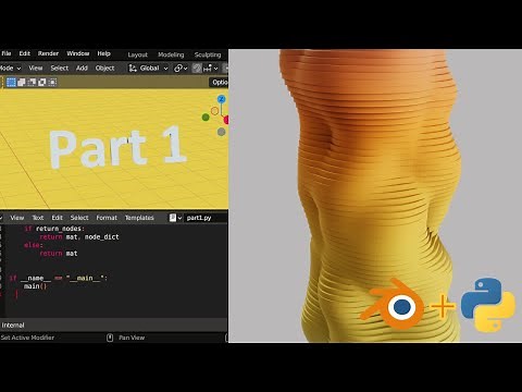 Blender+Python: Color Slices Tutorial Series, Part 1: Project Setup & Overview
