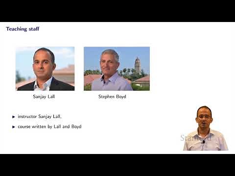 Stanford EE104: Introduction to Machine Learning | 2020 | Lecture 1 - course information