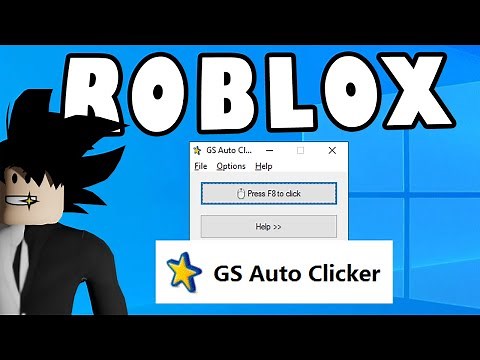 MELHOR AUTO CLICKER PARA ROBLOX - CONFIGURANDO GS AUTO CLICKER