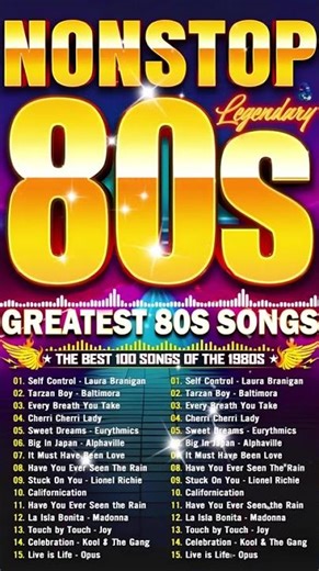 80s Music Greatest Hits - Back to The 1980s - Classic Music 80s - Oldies But Goodies